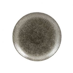RAKU - QUARTZ BLACK - COUPE PLATE - 21.7CM (12)