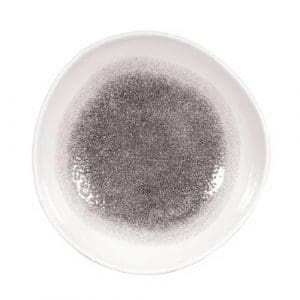 RAKU - QUARTZ BLACK - ORGANIC ROUND BOWL - 25.3CM (12)