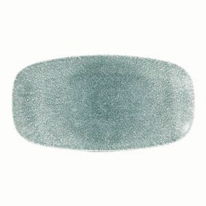 RAKU - QUARTZ BLACK - CHEFS' OBLONG PLATE - 29.8x15.3CM (12)