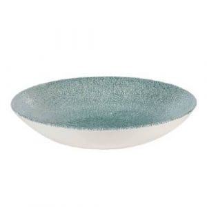 RAKU - JADE GREEN - COUPE BOWL - 24.8CM (12)