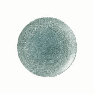 RAKU - TOPAZ BLUE - COUPE PLATE - 28.8CM (12)