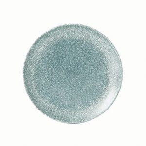 RAKU - TOPAZ BLUE - COUPE PLATE - 21.7CM (12)