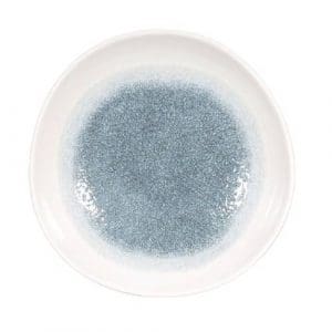 RAKU - TOPAZ BLUE - ORGANIC ROUND BOWL - 25.3CM (12)
