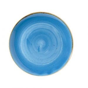 STONECAST - CORNFLOWER BLUE - COUPE PLATE - 26CM (12)