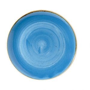 STONECAST - CORNFLOWER BLUE - COUPE PLATE - 16.5CM (12)