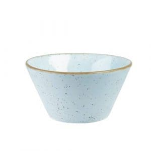 STONECAST - DUCK EGG BLUE - SAUCE DISH - 9CL (12)