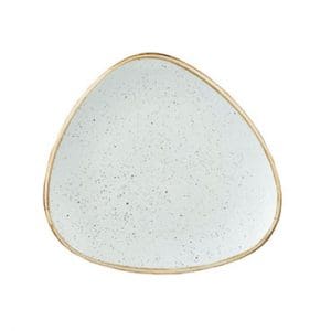 STONECAST - DUCK EGG BLUE - TRIANGLE PLATE - 31.1CM(6)
