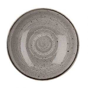 STONECAST - PEPPERCORN GREY - COUPE BOWL - 24.8CM (12)