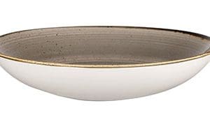 STONECAST - PEPPERCORN GREY - LARGE COUPE BOWL - 31CM (6)