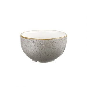 STONECAST - PEPPERCORN GREY - SUGAR/SIDE DISH BOWL - 22.7CL (12)
