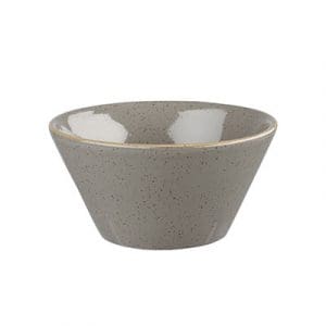 STONECAST - PEPPERCORN GREY - ZEST BOWL - 12.1x6.5CM (12)
