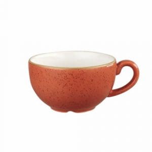 STONECAST - SPICED ORANGE - CAPPUCCINO CUP - 22.7CL (12)