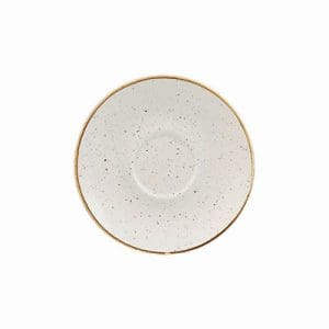 STONECAST - BARLEY WHITE - SAUCER - 15.6CM (12)