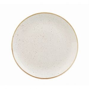 STONECAST - BARLEY WHITE - COUPE PLATE - 21.7CM (12)