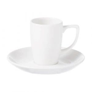 ULTIMO - WHITE - SMALL COUPE SAUCER - 12CM (24)