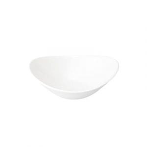 ORBIT - WHITE - OVAL BOWL - 18CM (12)