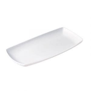 X SQUARED - WHITE - OBLONG PLATE - 35x18CM (6)