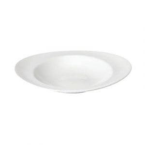ORBIT - WHITE - OVAL COUPE PLATE - 27CM (12)