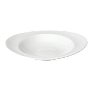 ORBIT - WHITE - OVAL COUPE PLATE - 23CM (12)