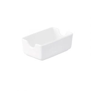 WHITEWARE - WHITE - SUGAR SACHET HOLDER - 11x7CM (6)