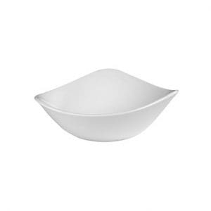 LOTUS - WHITE - TRIANGLE BOWL -15.3CM (12)