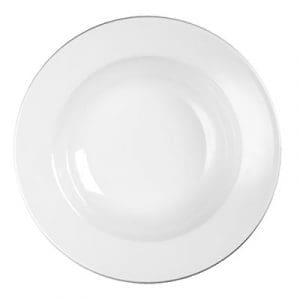PROFILE - WHITE - RIMMED BOWL - 25CM (12)