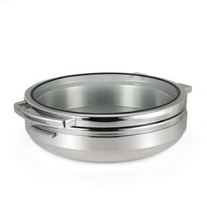 T-COLLECTION INDUCTION CHAFING DISH (ROUND) S/STEEL BAND 6.5Lt
