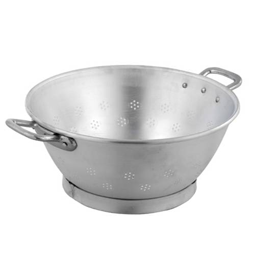 thumbnail image 2 of Heavy Duty Aluminium Catering Colander With Large Handles - 17 Inch Diameter 2 of 5