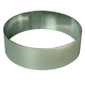 CAKE RING ROUND S/STEEL - 300 X 58 MM