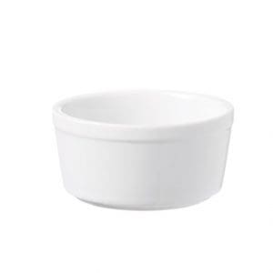 PRIMA - WHITE - RAMEKIN - 9CM (24)