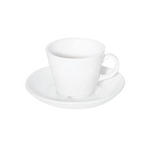 PRIMA - WHITE - FLAT SAUCER - 15CM (24)