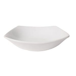 PRIMA - WHITE - SQUARE BOWL - 18CM (24)