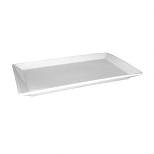 PRIMA - WHITE - RECTANGULAR TRAY - 22x14CM (12)