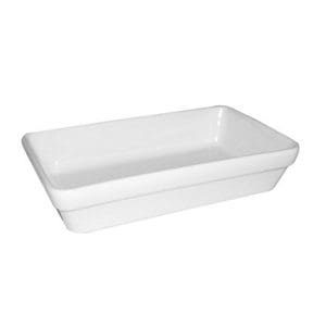 PRIMA - WHITE - STACKING RECTANGULAR SERVER - 16.5x10CM (12)