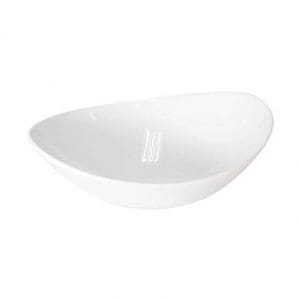 PRIMA - WHITE - OVAL BOWL - 18CM (24)