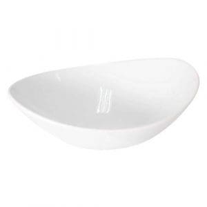 PRIMA - WHITE - OVAL BOWL - 23CM (12)