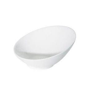 PRIMA - WHITE - SLANT TOP BOWL - 20CM (12)