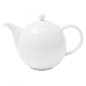 PRIMA - WHITE - TEA POT LID ONLY - 100CL (6)