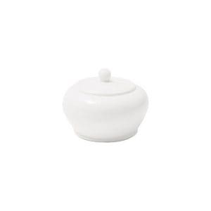 PRIMA - WHITE - SUGAR BOWL WITH LID -20CL (12)