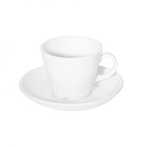 PRIMA - WHITE - ALFA ESPRESSO SAUCER - 12CM (24)