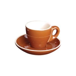 ITALIA - BLACK - ESPRESSO SAUCER - 11.9CM (12)