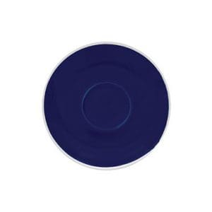 ITALIA - BLUE - CAPPUCCINO SAUCER - 14.2CM (12)