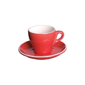 ITALIA - RED - CAPPUCCINO CUP - 30CL (12)