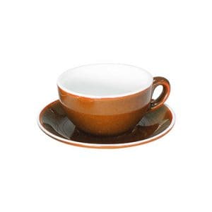 ITALIA - BLACK - CAPPUCCINO SAUCER - 14.2CM (12)