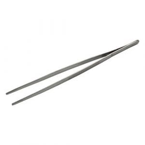 KITCHEN TWEEZERS S/STEEL - 255MM