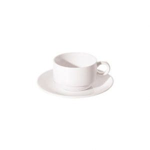 NEW BONE - WHITE - COFFEE CUP (STACK) - 20CL (24)