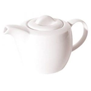 NEW BONE - WHITE - TEAPOT WITH LID - 75CL (12)
