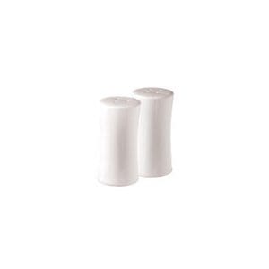 NEW BONE - WHITE - TALL SALT SHAKER - 9.8CM (12)