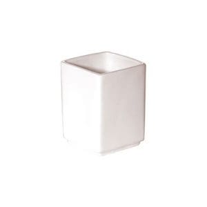 NEW BONE - WHITE - TALL SACHET HOLDER - 7.2CM (24)