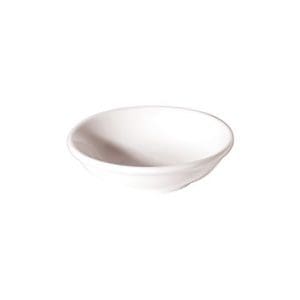 NEW BONE - WHITE - BUTTER DISH - 9.5CM (24)